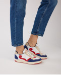 Sneakers CYNDI ROUGE BLEU 61